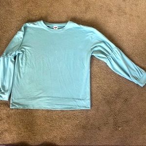 Long sleeve country style tee